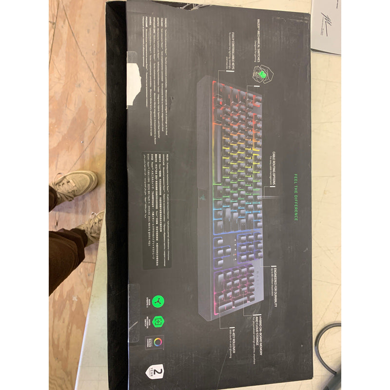 Razer BlackWidow Wired Mechanical Gaming Keyboard for PC, Wired, Missing Keys