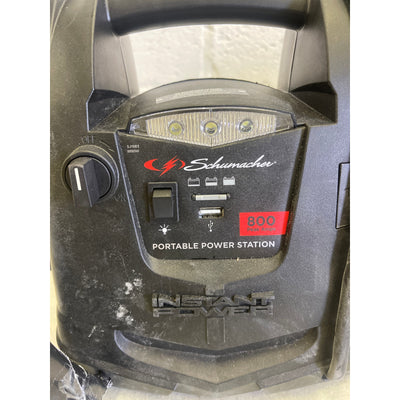 Schumacher SJ1583 Portable Power Station, 800A Jump Starter, 150-PSI Compressor