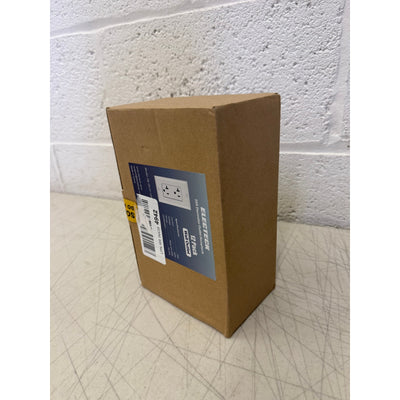 (12pk) ELECTECK 20A Decorator Electrical Wall Receptacle Outlet 125V White