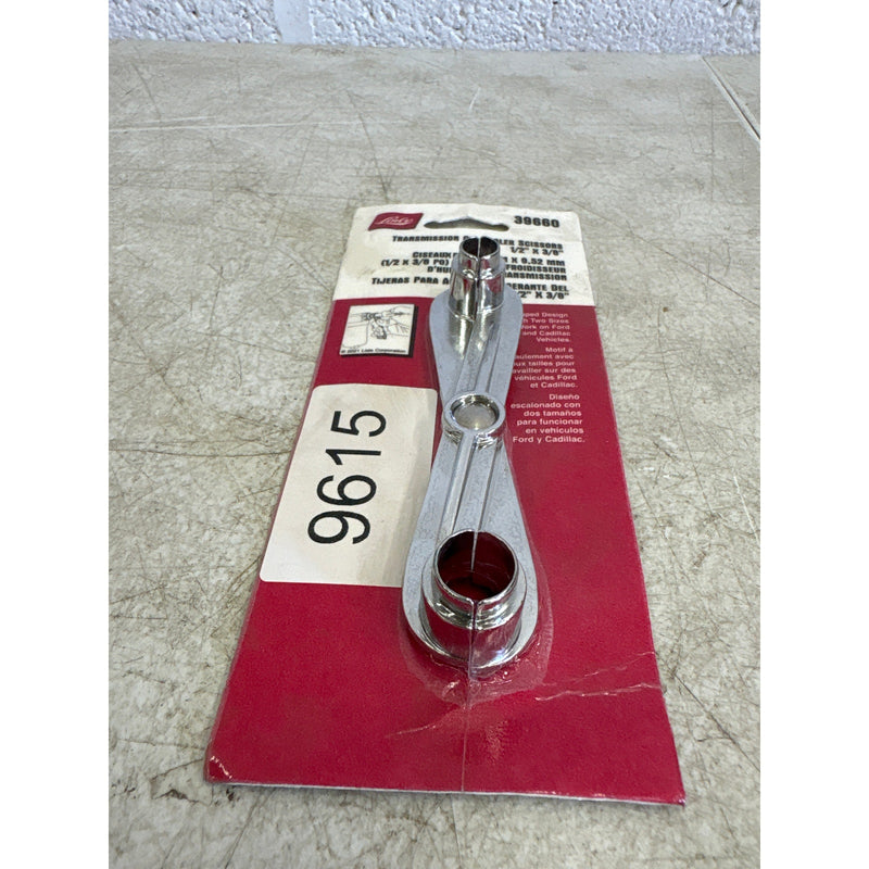 Lisle Transmission Oil Cooler Scissors 3/8" x 1/2" Two Sides, Hand Tools - 39660