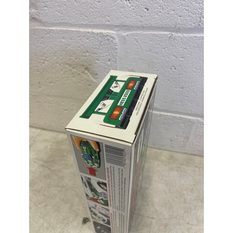 2009 Hess Toy Truck Race Car and Racer with Lights & Sound New In Box