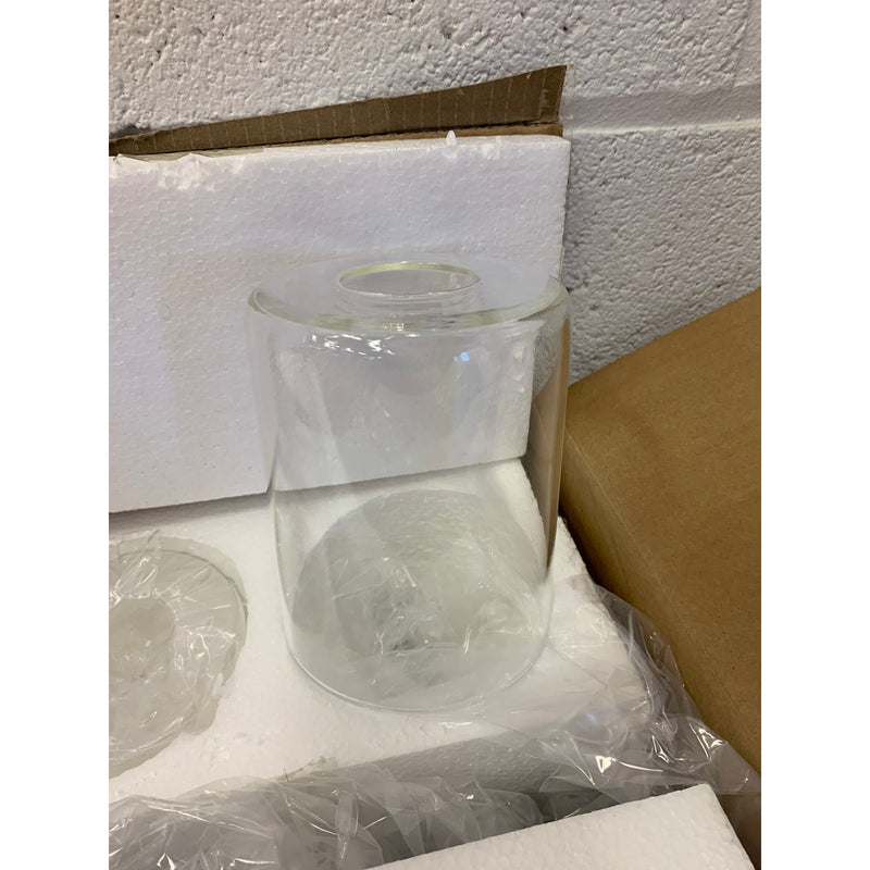 Vanity Light Fixtures 5-Light Industrial Bathroom Vanity Lights with Clear Glass