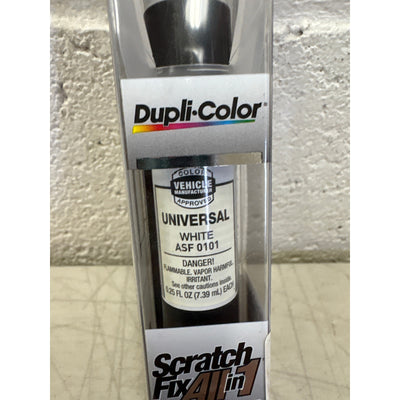 Duplicolor Scratch Fix Auto Touch-Up Paint Universal White ASF0101 0.25 fl. oz