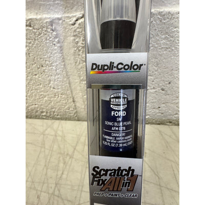 Duplicolor All-in-1 Touch Up Paint Pen Sonic Blue Pearl Ford SN, AFM0378 0.25 oz