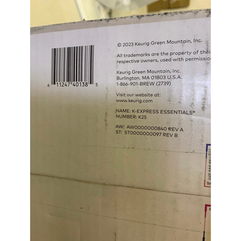 Keurig K-Express Essentials Single-Serve K-Cup Pod Coffee Maker 3 Cup Size Blue