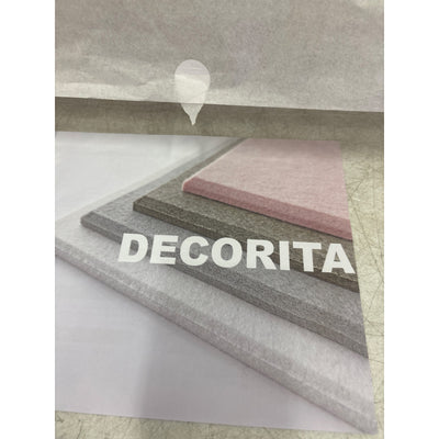 DECORITA Shiplap Felt Wall Panels 23-SqFt Interior Wall Decor, Denim Blue 24pcs