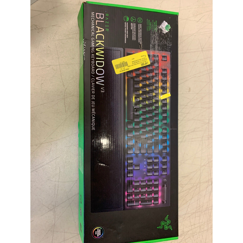 Razer BlackWidow V3 Mechanical Gaming Keyboard Green Mechanical Missing Keys