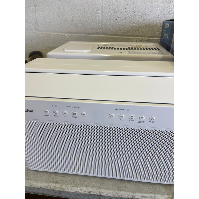 Midea 10,000 BTU Smart Inverter U-Shaped Window Air Conditioner 450 SqFt - White