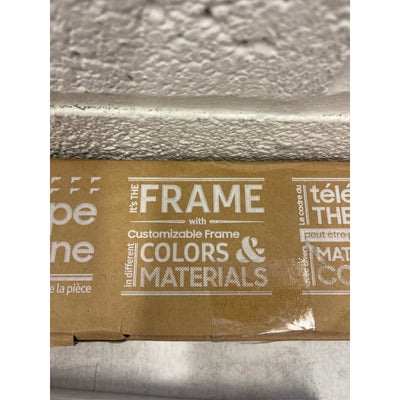 Samsung - 50” The Frame Customizable Bezel - Modern Brown - VG-SCFA50BWBZA
