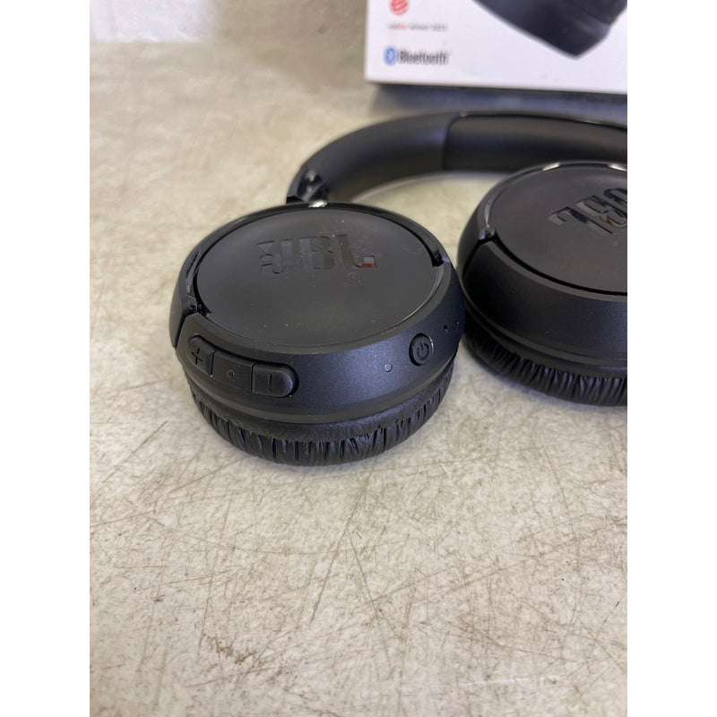 JBL Tune Wireless on-ear headphones - Black, Bluetooth Hands Free Call, 520BT