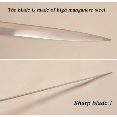 Handmade Cast Sharp Blade Medieval Sword Full Tang Leather Cover Real Metal
