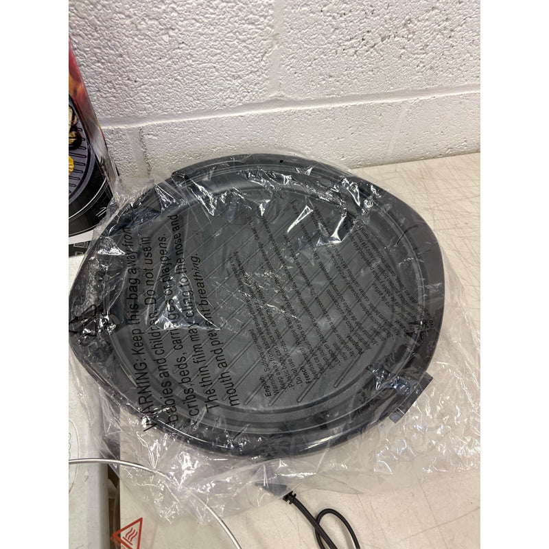 Elite Gourmet Smokeless Electric Tabletop Grill Nonstick, 14" Black EMG-980B