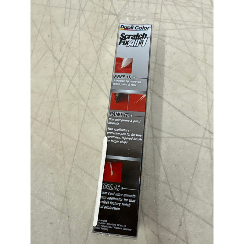 Duplicolor All-in-1 Touch Up Paint Pen, Taffeta White Honda NH578, 0.25 oz