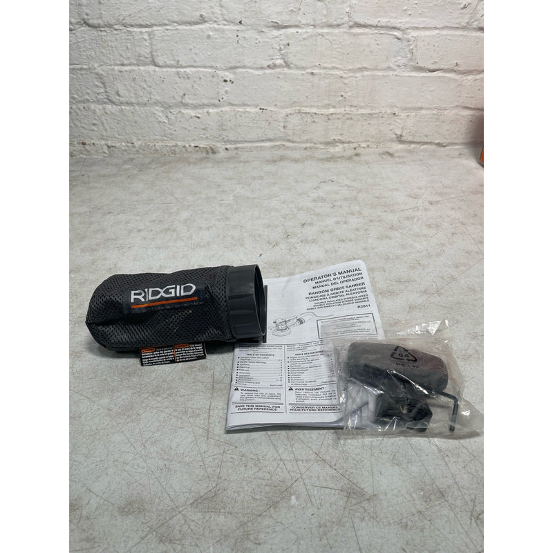 RIDGID Variable-Speed Random Orbital Sander Corded 6" w/ AIRGUARD Technology
