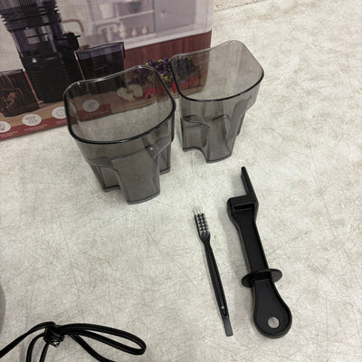 Topzee Self feeding Slow Masticating Juicer, One Speed JE120-32M00B