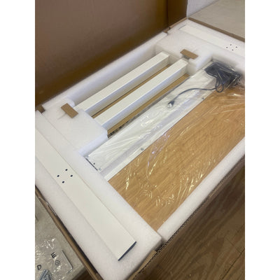 FLEXISPOT Standing Desk Quick Assembly Electric Sit Stand Desk 40" x 24" Brown