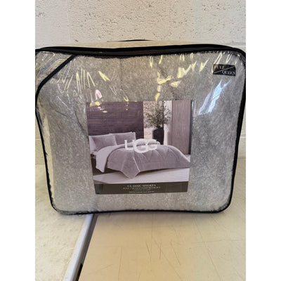 UGG Classic Sherpa Full/Queen Comforter & Sham Set - Seal Grey
