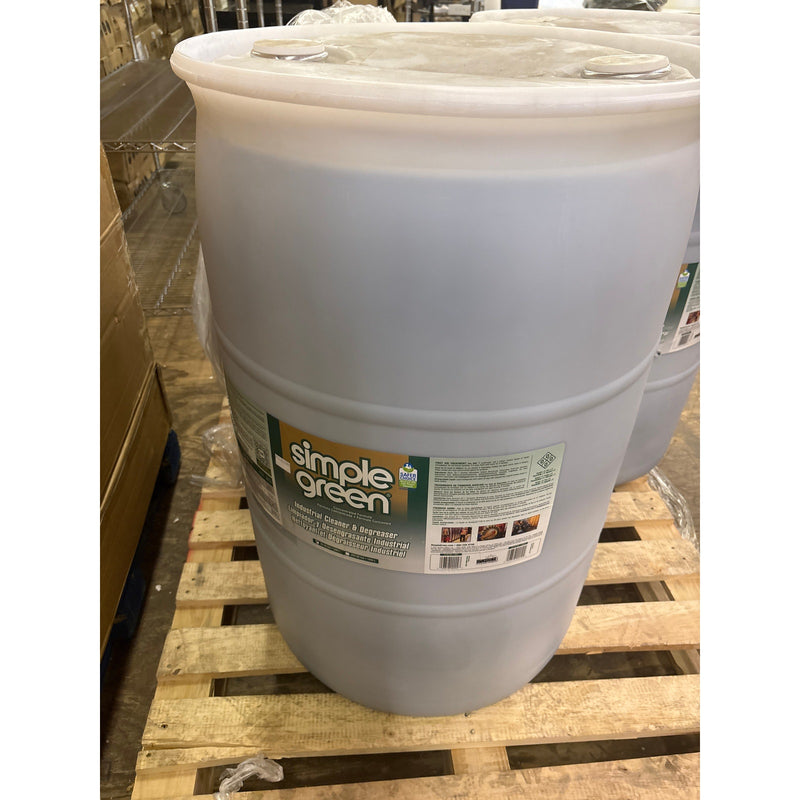 Simple Green Industrial Cleaner & Degreaser, Concentrated, 55 gal Drum 13008