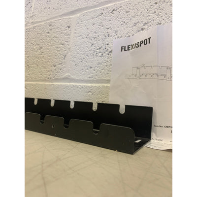 FLEXISPOT Under Desk Cable Management Tray,  Wires Cable Tidy Organizer Black