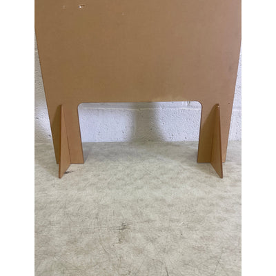 Plexiglass Protective Shield 26" x 22" x 1/4" Thick w 8" Stand Base