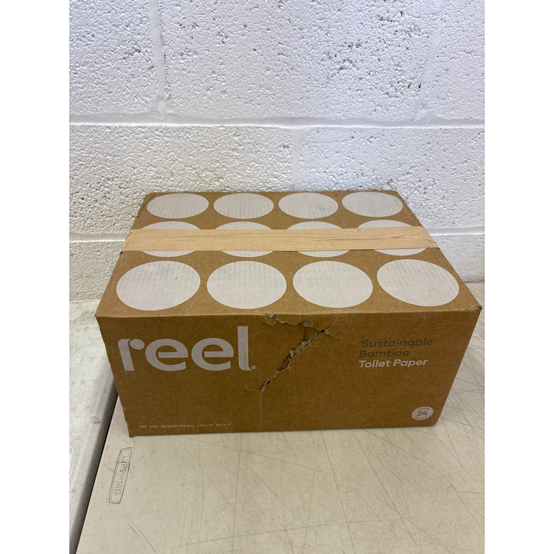 Reel Premium Toilet Paper - 24 Rolls of Toilet Paper - 3-Ply Septic Safe