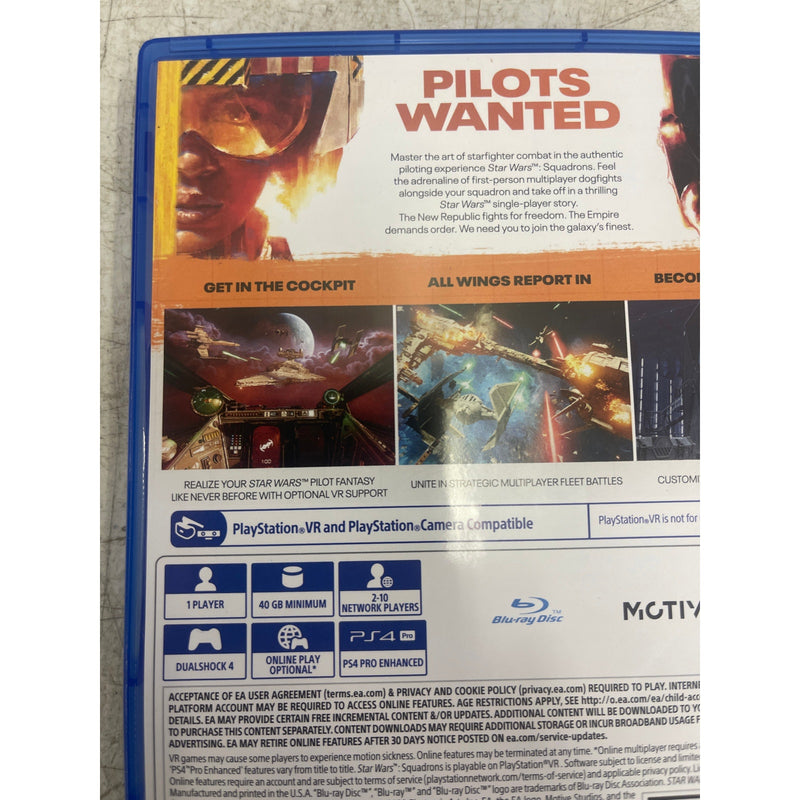 Electronic Arts Star Wars: Squadrons - PlayStation 4 - VR Mode Included Rated T