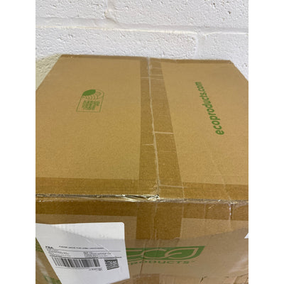 Eco-Products 24 oz. White Compostable Sugarcane Coupe Bowl - 400/Case epbl24c