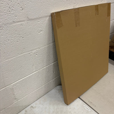 Cumbor 29.7-46" Wide Baby Gate Self Closing Dog Gate Pressure Mounted - Brown