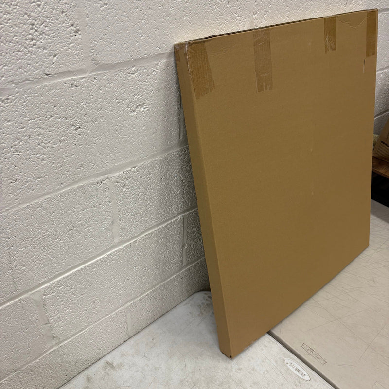 Cumbor 29.7-46" Wide Baby Gate Self Closing Dog Gate Pressure Mounted - Brown