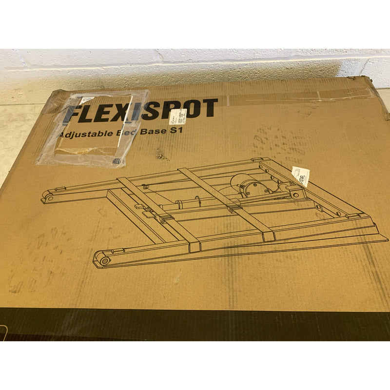 FLEXISPOT Adjustable Bed Base S1 BLACK TWIN XL Remote Controlled