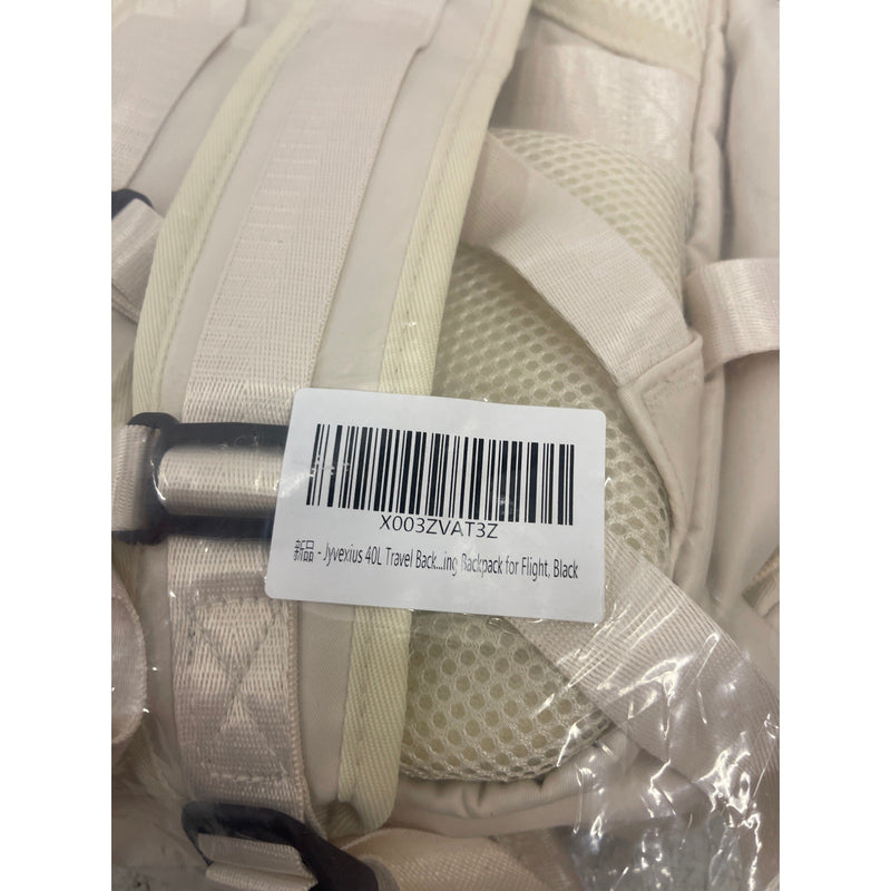 Jyvexius Laptop Backpack 40L Travel & Business 17" Water-Resistant - Beige