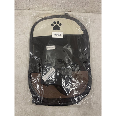 Wxrhiyer Portable Octagonal Dog Playpen, 27" x 17.5" Indoor/Outdoor Use - Brown