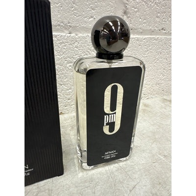Afnan Perfumes Men's 9PM EDP Spray 3.4 oz/100ML Fragrances Glass Bottle