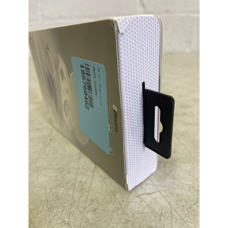 2boom Bluetooth Apex Air True Wireless Earphones w Case - White - TWS200W