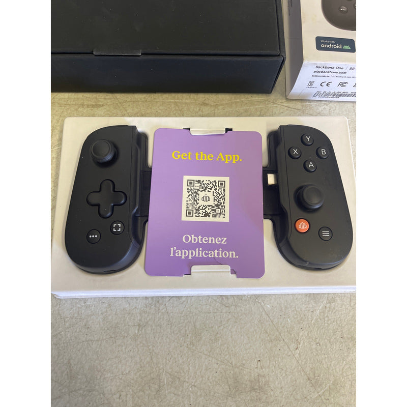Backbone One USB-C Mobile Gaming Controller for Android Generation 1, Black