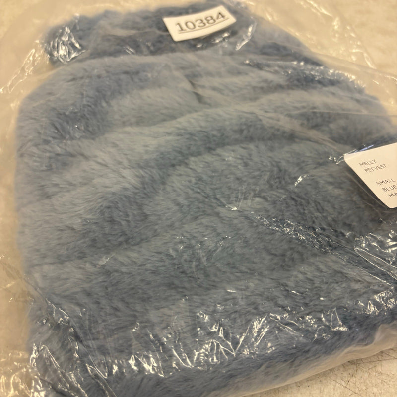 Koolaburra by UGG Pet Melly Vest Dog, Super Soft, 12-13" Collar, Blue - Small