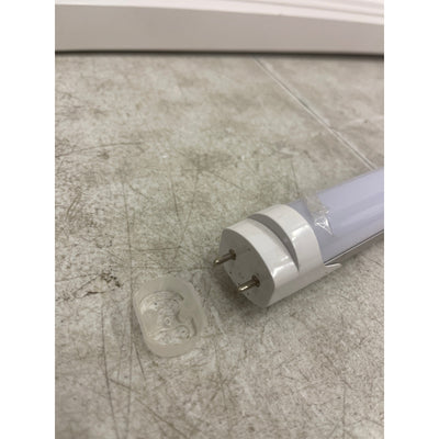 4-PACK JESLED Dual Row T8 LED Tube Light 4FT 24W Clear 3200Lm Double Ended Power