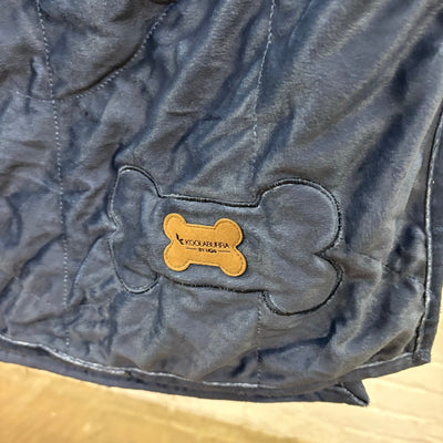 Koolaburra by Ugg Pet Dog Blanket 40" x 50" Soft, Lightweight, Thin - Blue