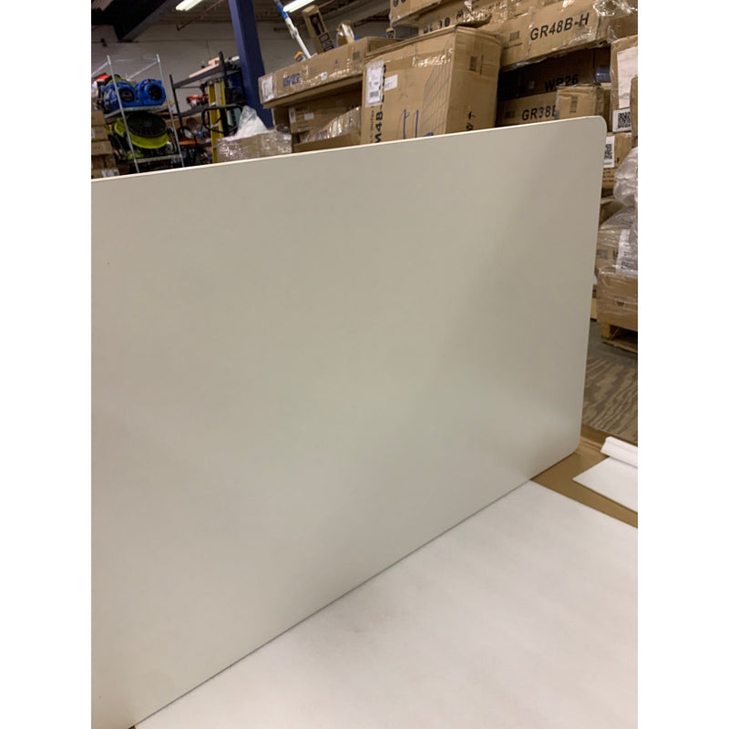 FLEXISPOT Desk Top ONLY No Frame White 48" x 30" Rounded Rectangular SEE DETAILS