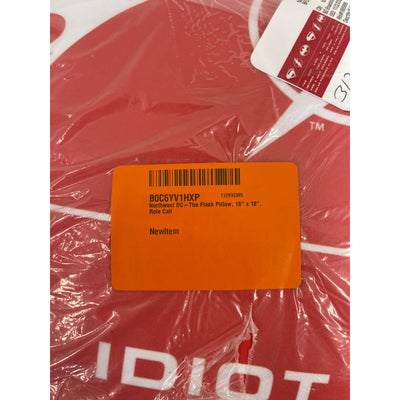 Northwest DC Warner Bros. The Flash Role Call Printed Pillow 18 x 18 Inches