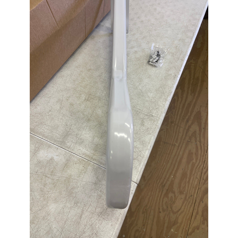 Yeezoo Outdoor Handrail Wall Mount, Garage Railing with Polished White Finished
