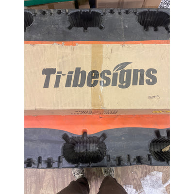 Tribesigns 2-Tier Console Table 70.8" Sofa Table Hallway Table, Open Shelf, Gray