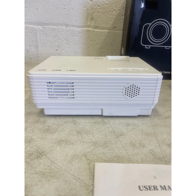 DR.J Professional Mini Projector with Screen Bluetooth 5.2 8000L HD 1080P Large