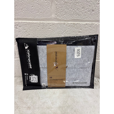 Kebnecase Nordic Stylish 12" Laptop Sleeve/Laptop case/Computer Bag Grey Felt