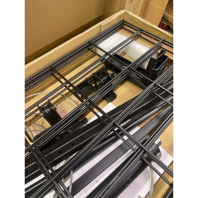 FLEXIMOUNTS Overhead Lifting Storage Rack, 4x4&