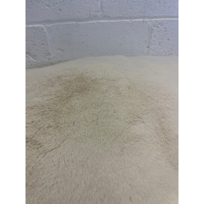 Lilly Paws Luxury Plush Comfy Dog Bed Sherpa Xtra Large, 39" x 32" x 12" - Cream / Black