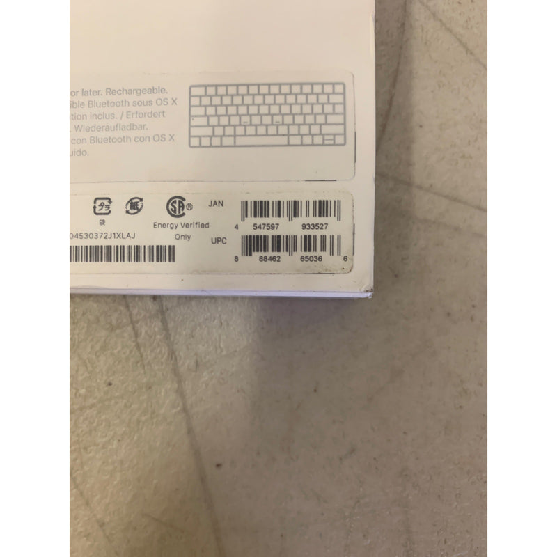 Apple Magic Keyboard - US English, Includes Lighting to USB Cable, Silver A1644