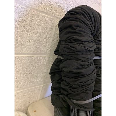 Amerimax Home FLEX Drain 4 in. x 25 ft. Black Copolymer Perforated w Sock