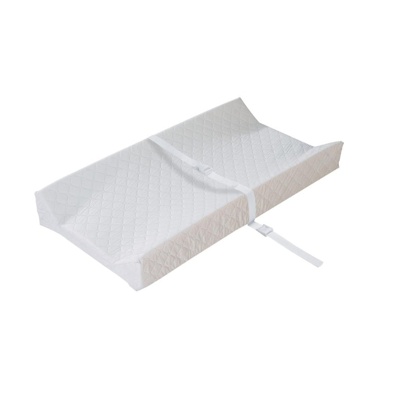 Summer Infant Contoured Changing Pad 32 x 16 inches with Safety Buckle - White