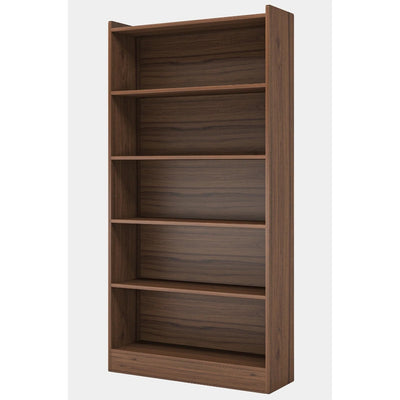Tribesigns Wood Bookcase, 72" x 35" x 12" Bookshelf with 6 Storage Shelves Brown